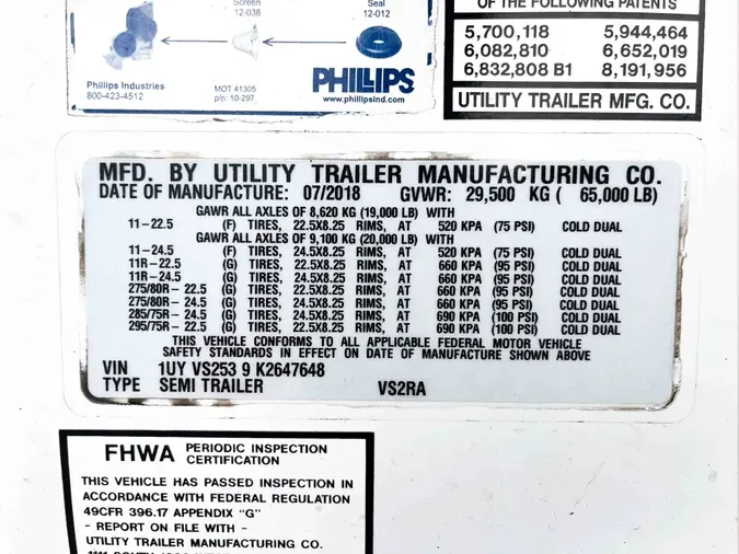 2019 UTILITY VS2RA