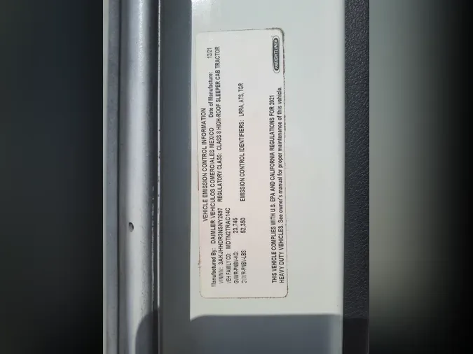 2022 FREIGHTLINER/MERCEDES NEW CASCADIA PX12664