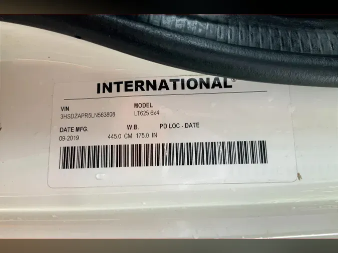 2020 INT LT625 6x4