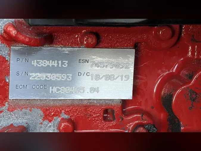 2020 International MV607