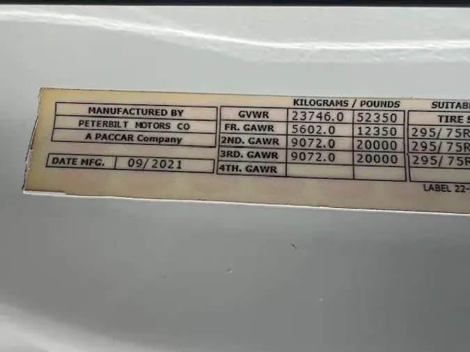 2022 Peterbilt 579