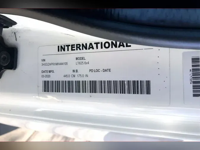 2021 INT LT625 6x4