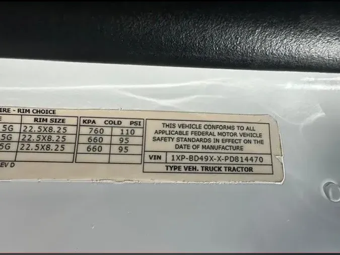 2023 Peterbilt 579860eaee92e341c0b9fe27aee25aed226