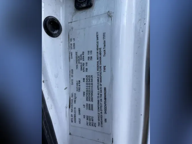 2021 International LT625