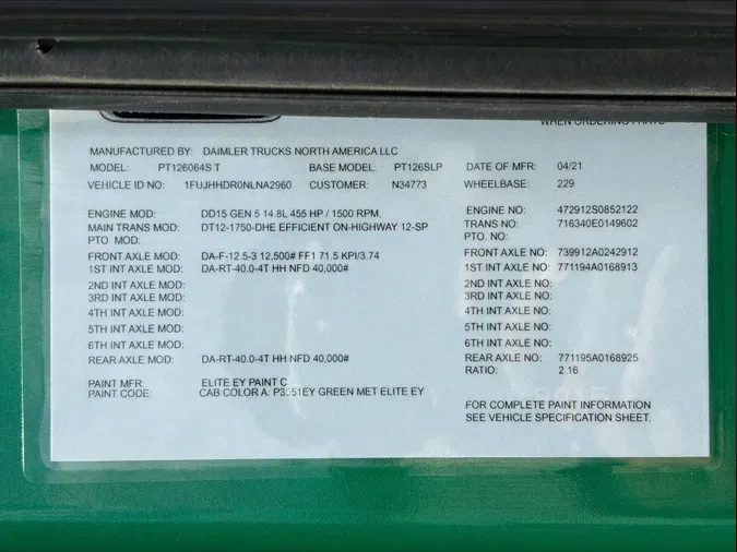 2022 Freightliner PT126SLP