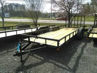 2021 P&T Trailers 77" x 20' Tandem Axle Utility Trailer