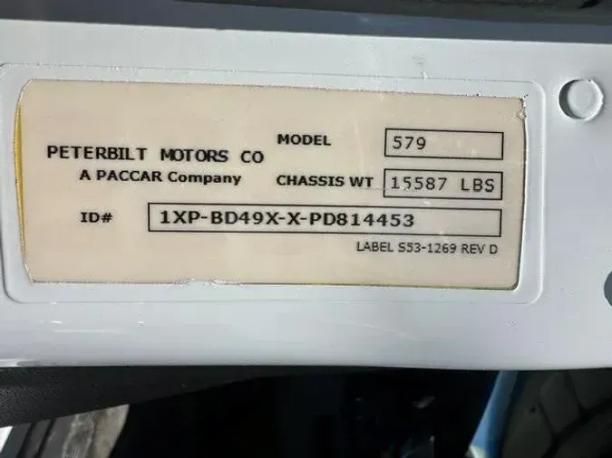 2023 Peterbilt 579