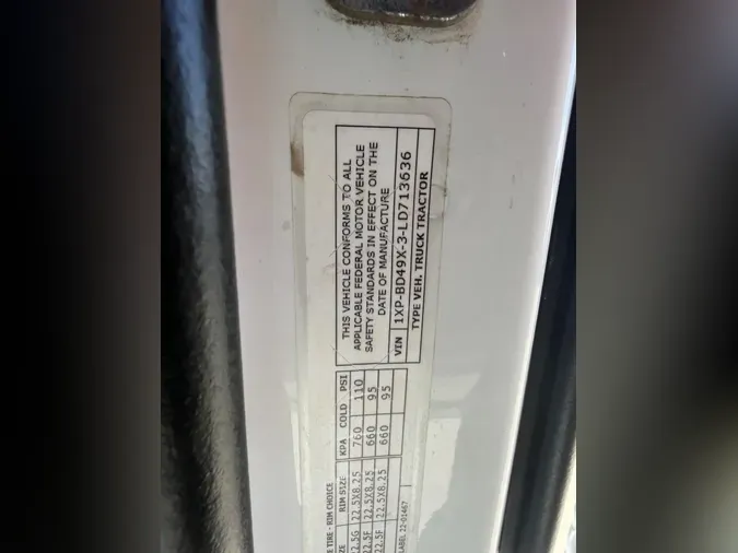 2020 Peterbilt 579886456dd36876d68be6d9ff0577b5921