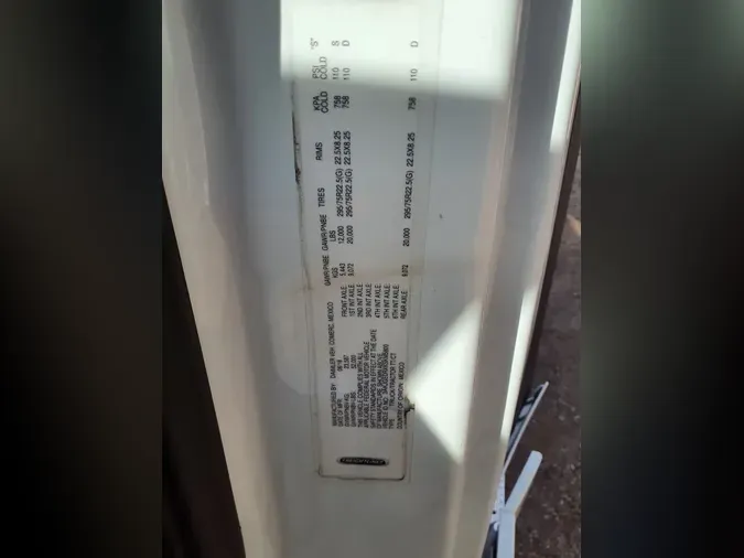 2019 FREIGHTLINER/MERCEDES CASCADIA 125