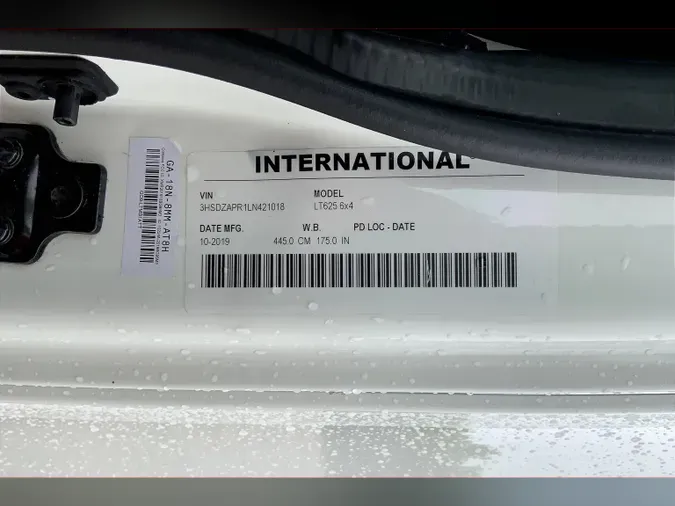 2020 INT LT625 6x4