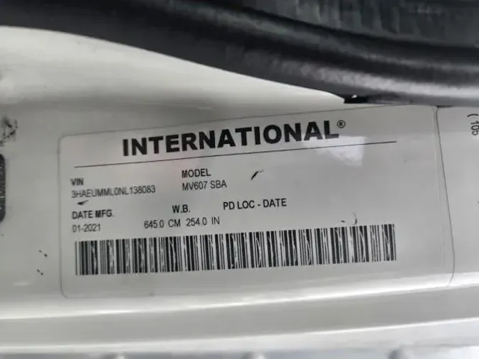 2022 International MV6078be444807bebb066c747f356d33bf67a