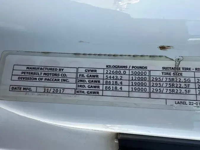 2018 Peterbilt 5798d74617623bb9e6a9e226b0d1f3750fc