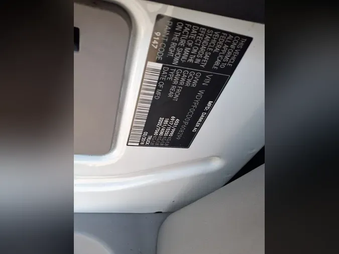 2018 MERCEDES-BENZ SPRINTER 3500