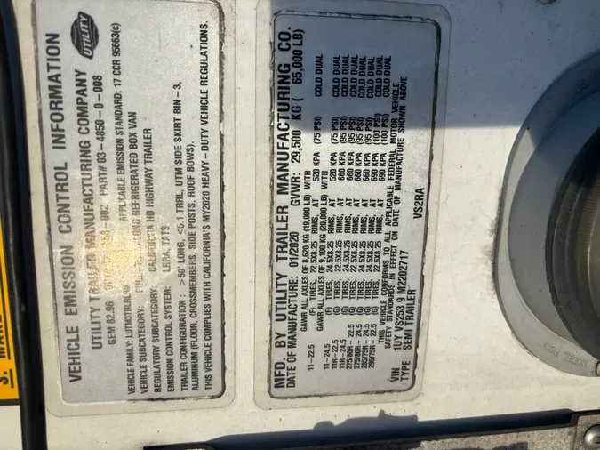 2021 UTILITY VS2RA8efdee556403acdda5a886b582b38731