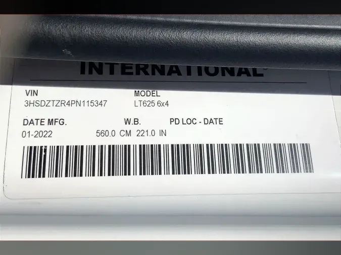 2023 INT LT625 6x4