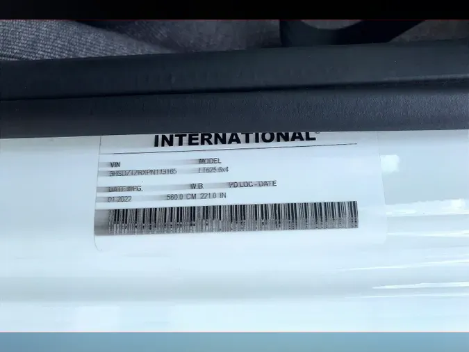 2023 INT LT625 6x4