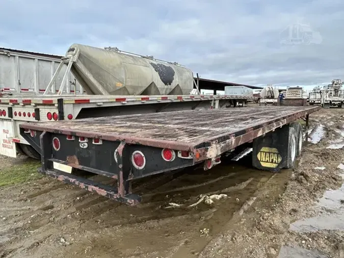 2000 SHOP BUILT 45 FT FLAT BED