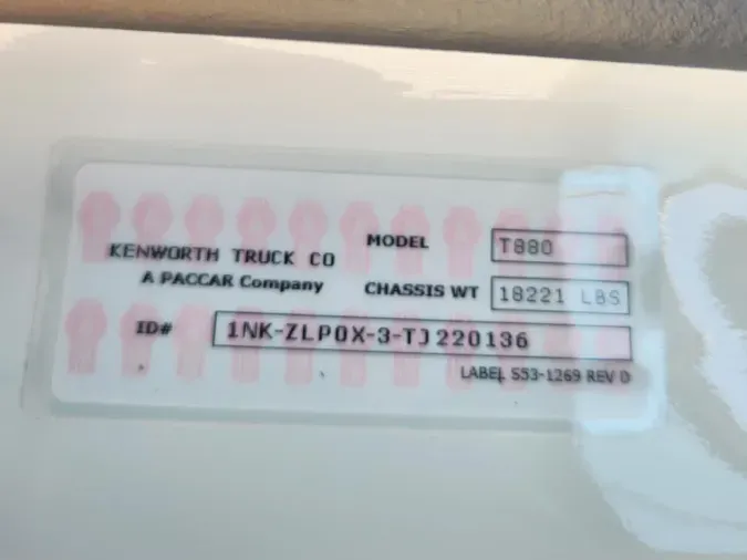 2026 Kenworth T880