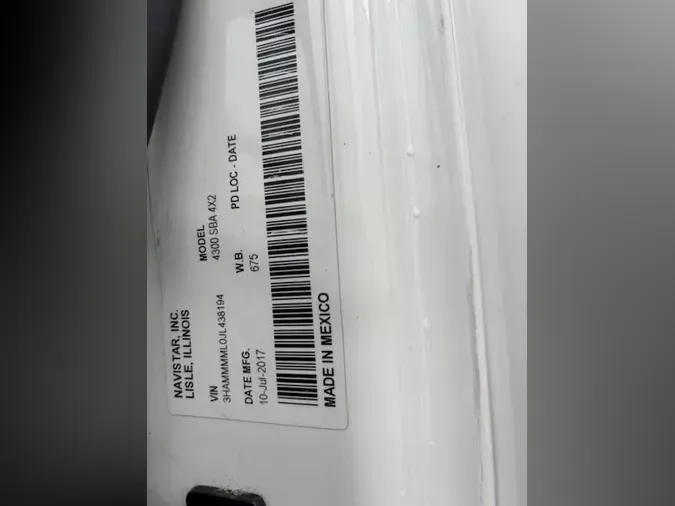 2018 International 430092c4d304209bdcaa933a0584a31f2796