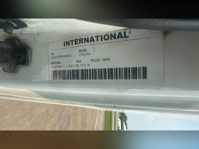 2019 International LT