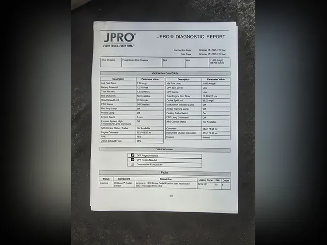 2020 FREIGHTLINER/MERCEDES CASCADIA 125