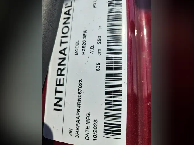 2024 International HX520