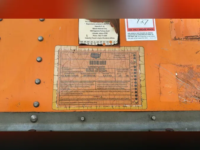 2015 Wabash DVHDHPC95abde06bfadb5c6b72e0594442f2050