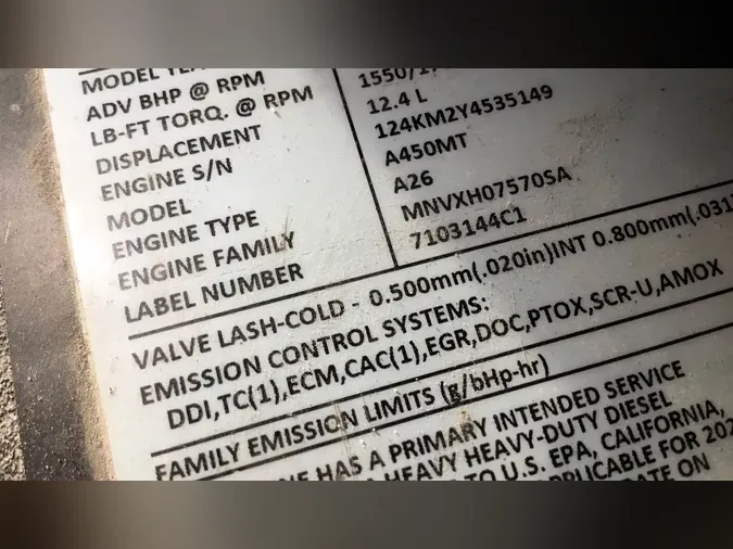 2022 International LT625