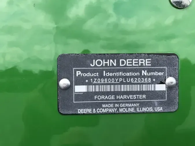 2020 John Deere 9600