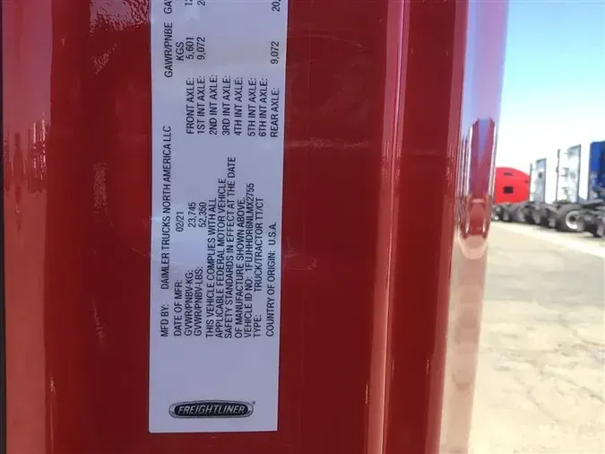 2022 FREIGHTLINER CA126
