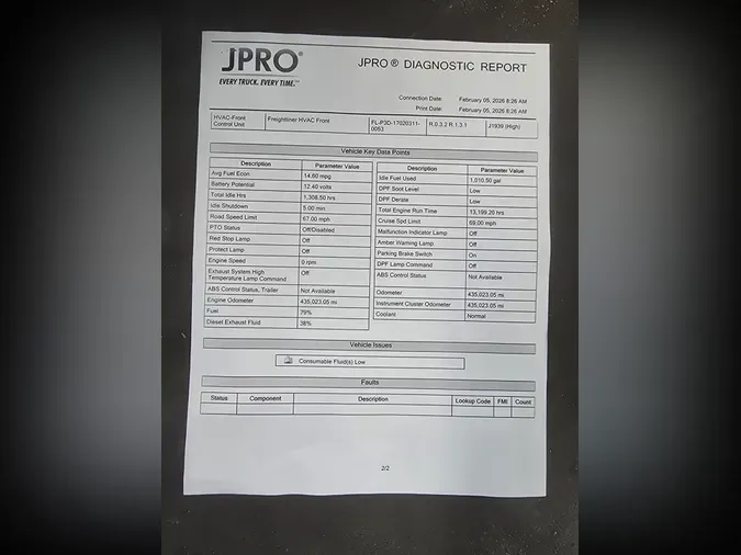 2018 FREIGHTLINER/MERCEDES CASCADIA 113