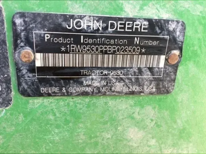 2011 John Deere 9530