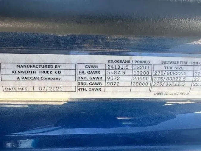 2022 Kenworth T680