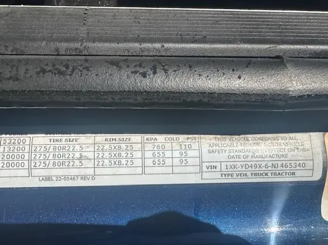 2022 Kenworth T68098e92b2184d6ada5e85703e77d983874