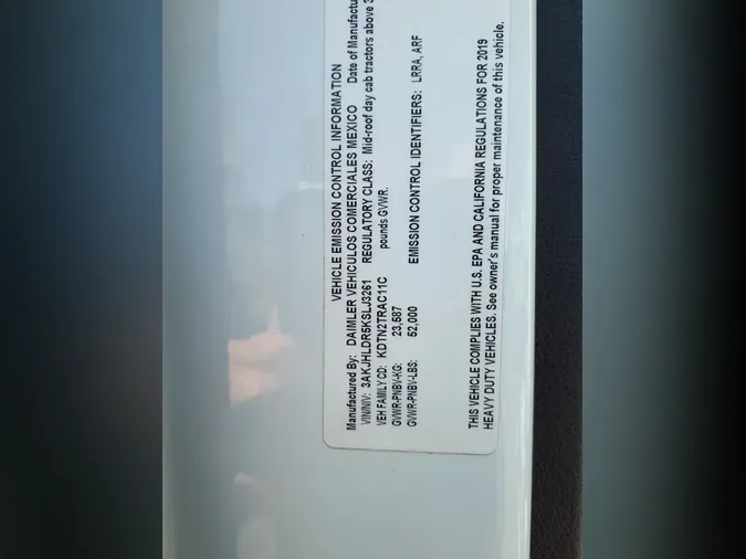2019 FREIGHTLINER NEW CASCADIA PX12664