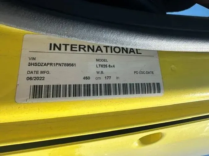 2023 International LT625