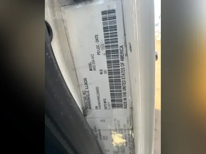 2012 INTERNATIONAL TRANSTAR 8600