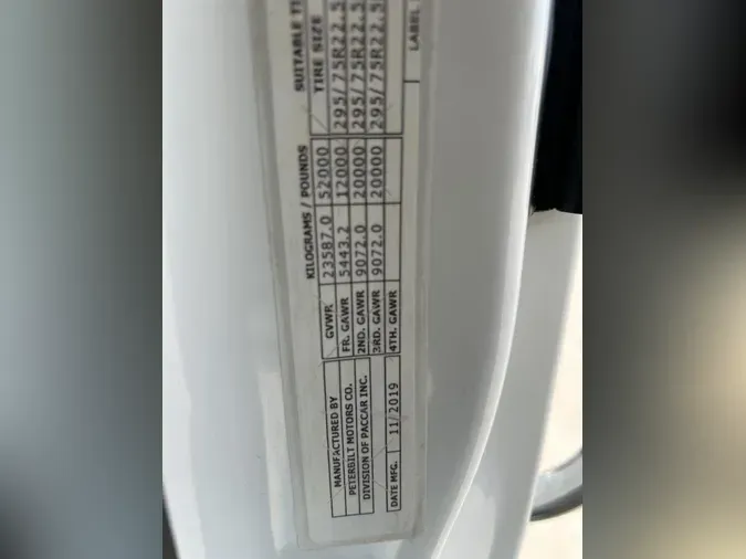 2020 Peterbilt 579