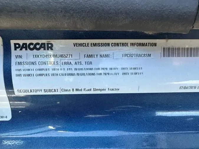 2021 Kenworth T6809b352e68d30b7f873814b05ff06f6471