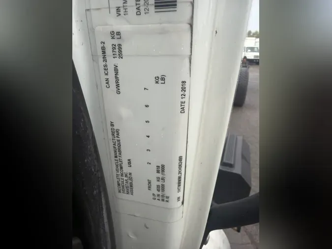 2019 NAVISTAR INTERNATIONAL 43009b640b1de2b61fbccc49553eb6e5423c