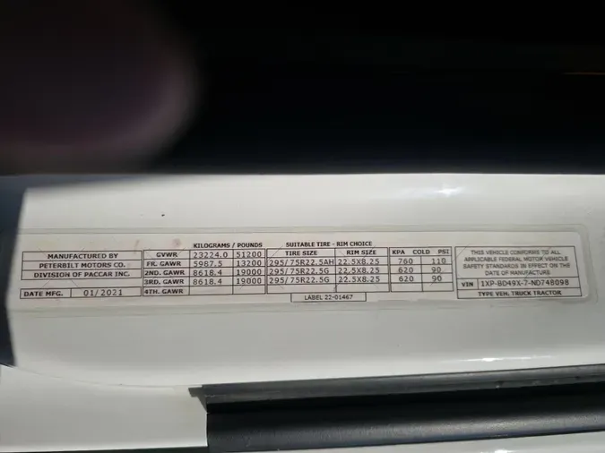 2022 Peterbilt 579