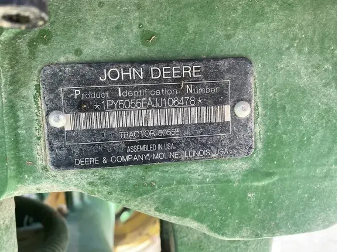 2018 John Deere 5055E