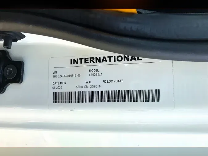 2021 INT LT625 6x4