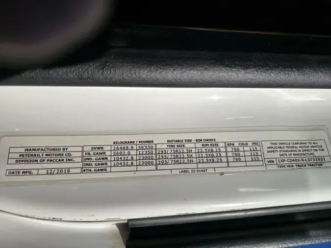 2020 Peterbilt 567