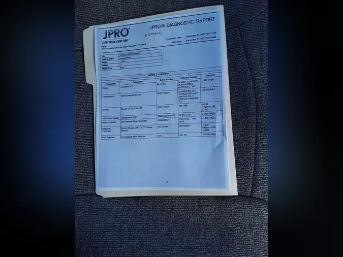 2020 NAVISTAR INTERNATIONAL LT625 SLPR CAB