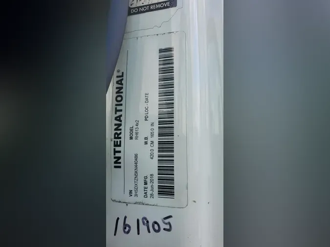 2019 International RH613