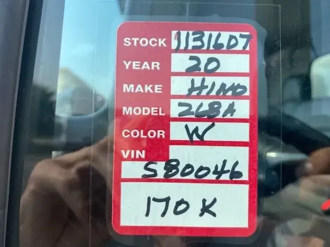 2020 Hino 268A
