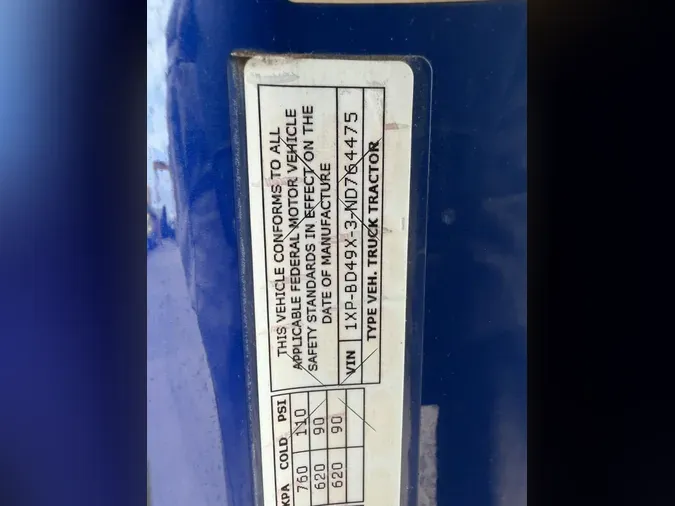 2022 Peterbilt 579a07c5a0f2314a39cfc87964c09fd3b54