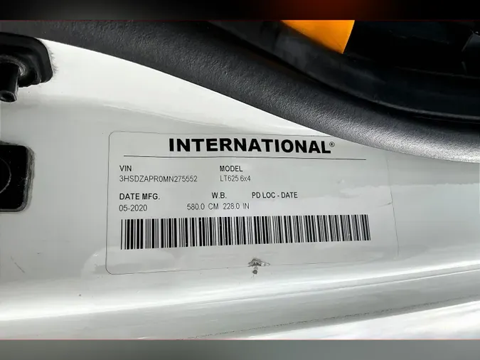 2021 INT LT625 6x4