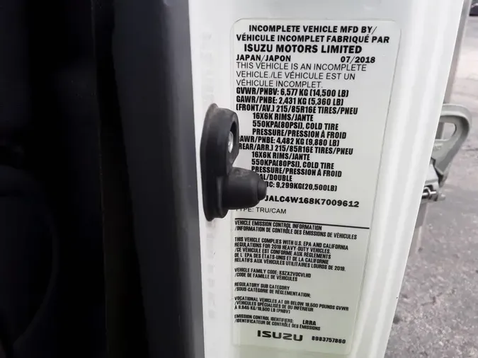 2019 ISUZU NPR HDa15ca3b98f8cabae581e2a411e3c9a08